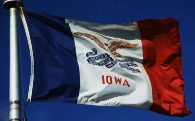 Iowa state flag