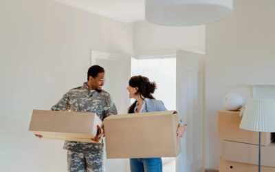 Veteran with wife moving into a new home
