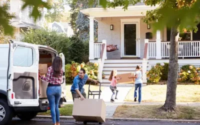 people moving into home