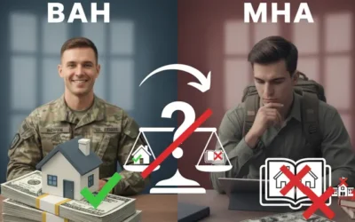 BAH vs MHA for VA Loans