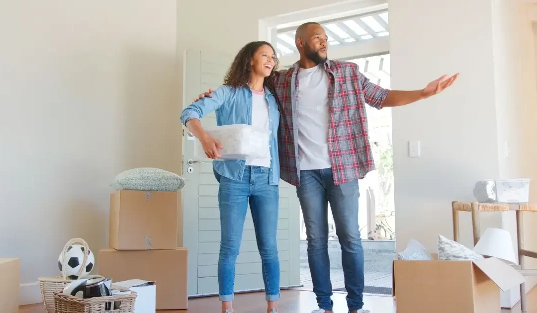 Veteran couple moving into new home