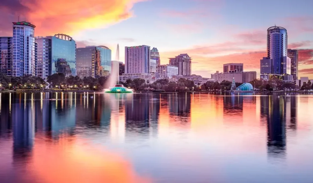 view of waterfront Orlando. Florida