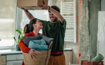 Veteran family moving into a new home