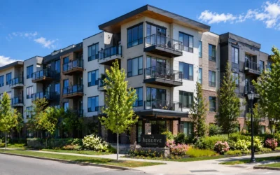 Condominium building exterior