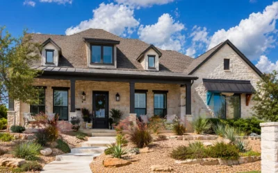 Texas style home with wide front porch