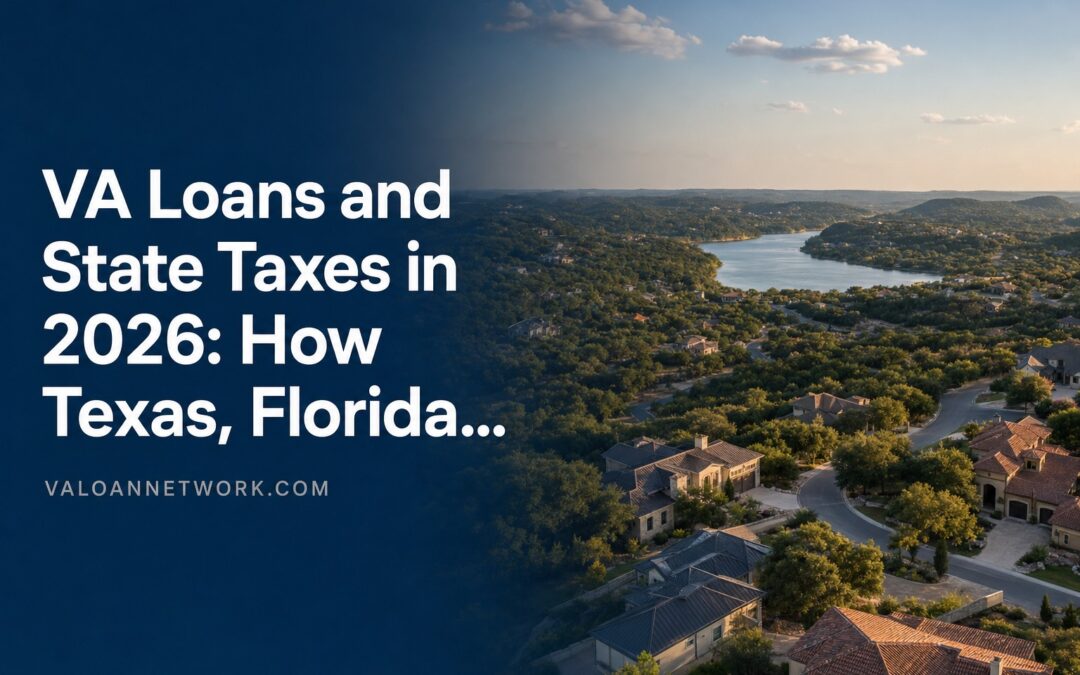 VA Loans and State Taxes in 2026: How Texas, Florida, Virginia, and North Carolina Compare