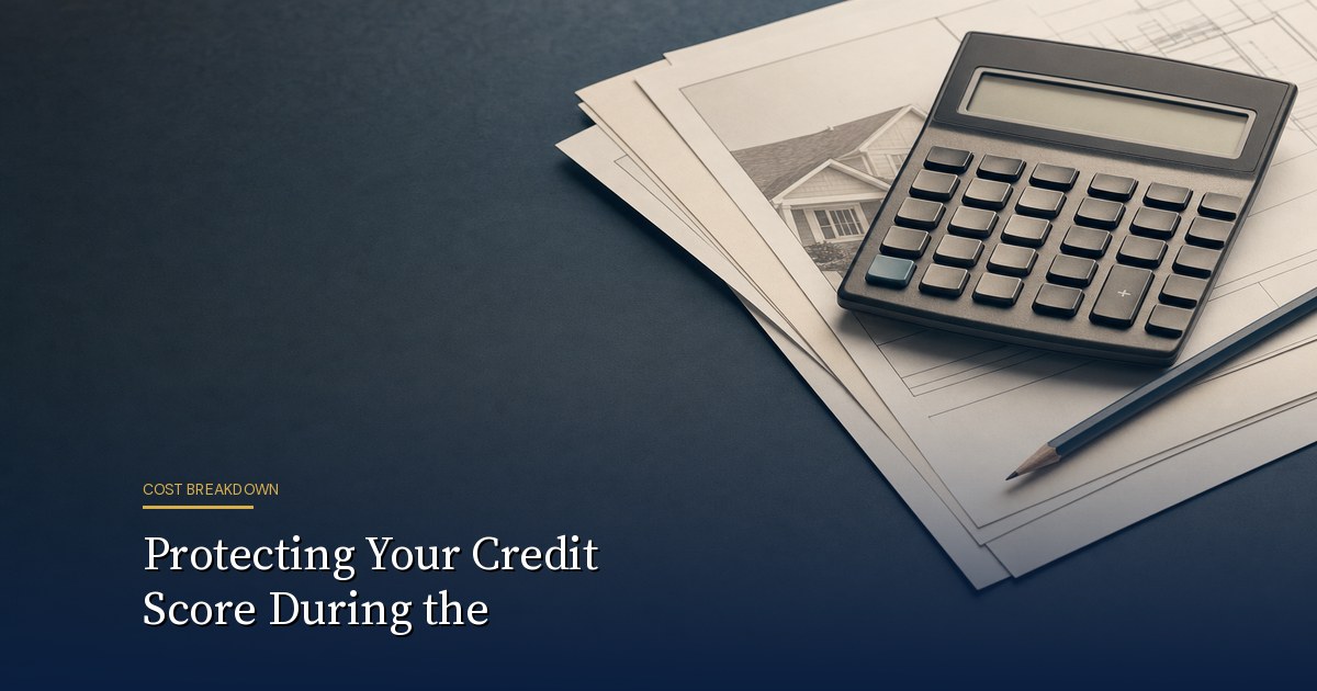 Protecting Your Credit Score During the