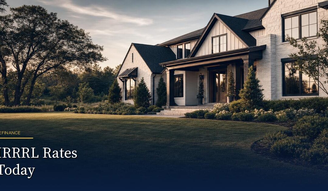 VA IRRRL Rates Today: Compare Rates, APR & Fees
