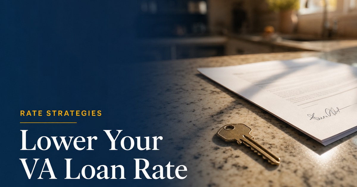 How to Get a Lower VA Loan Rate in a High-Rate Market